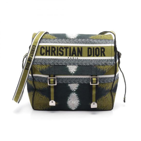 Dior Camp Shoulder Bag Khaki Green Green Multicolor - Picture 1 of 8